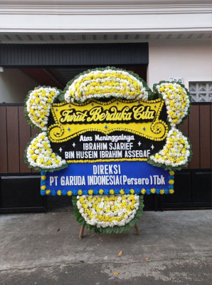 Papan Bunga Duka di Dompu