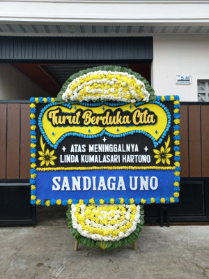 Papan Bunga Duka di Dompu